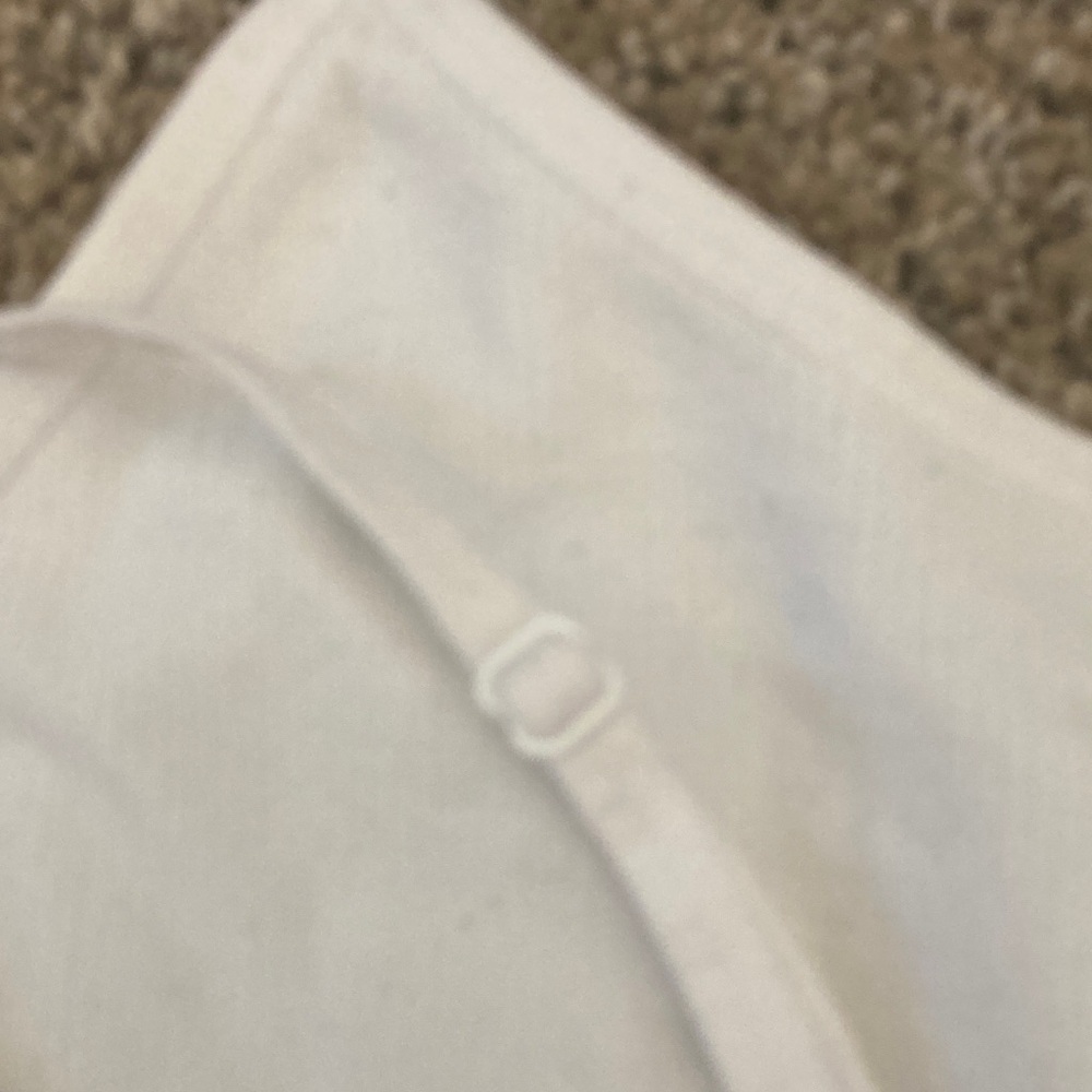 Bozzolo Cream Ribbed Tank Top - Picture 3 of 4